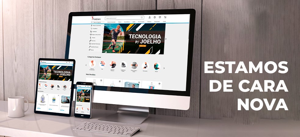 Novo Site FisioStore 
