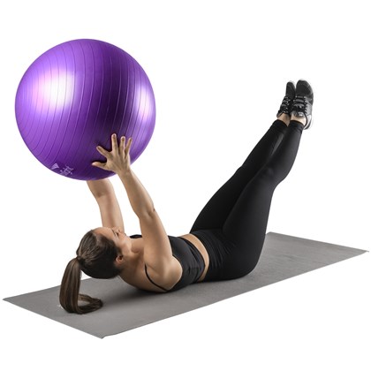 Bola Clinico para pilates 65cm Gynastic Ball - cinza