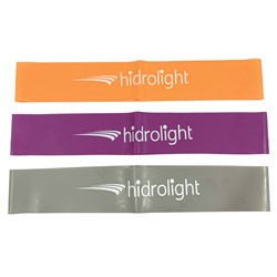 Mini Band Hidrolight Kit com 3 Loop Bands p/ Exercícios